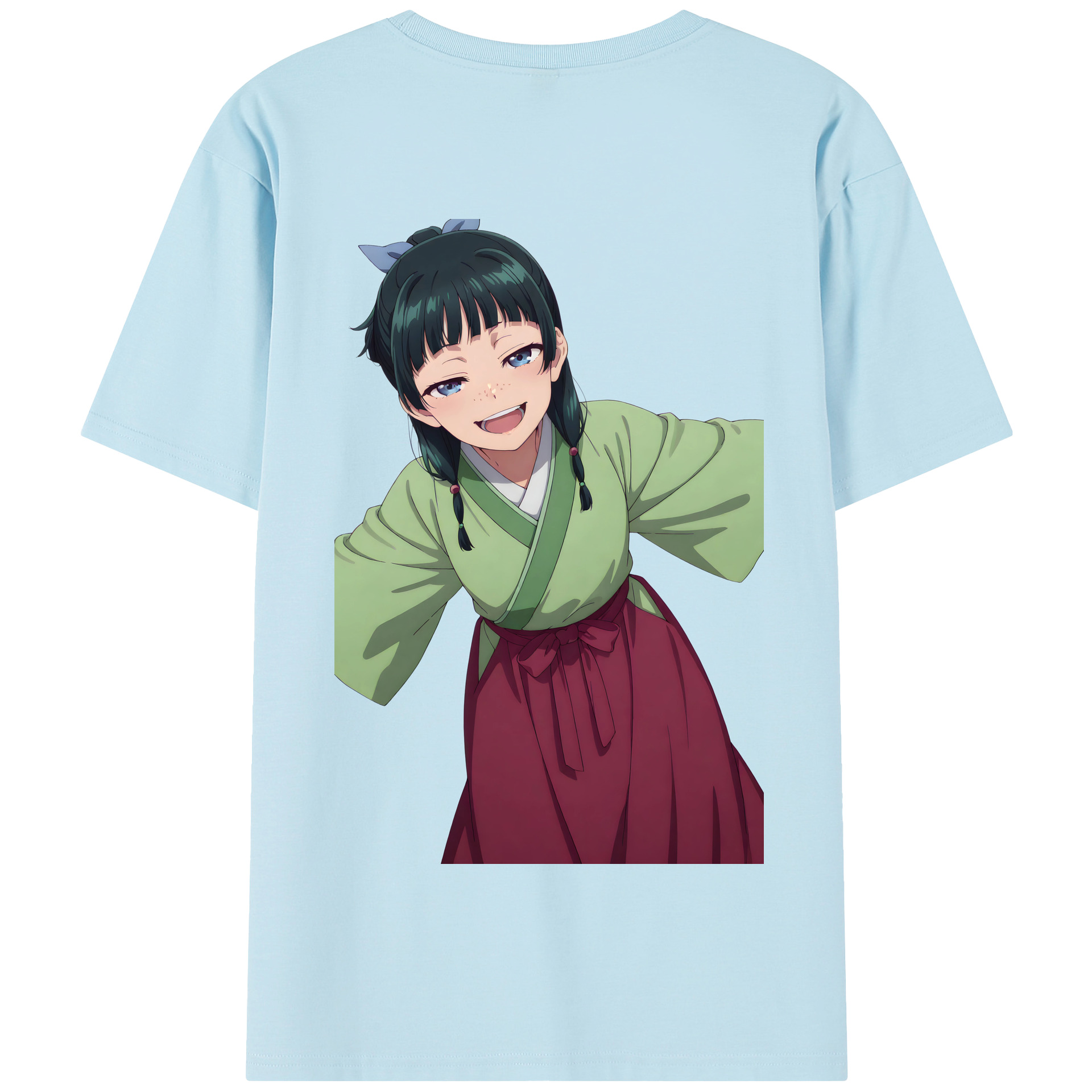 （画像用） 薬屋のひとりごと The Apothecary Diaries 綿100％半袖Tシャツ（背面プリント）